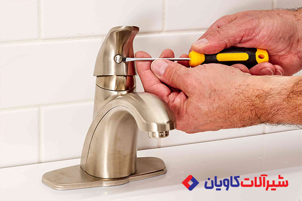 تعویض دسته هرز شیر اهرمی